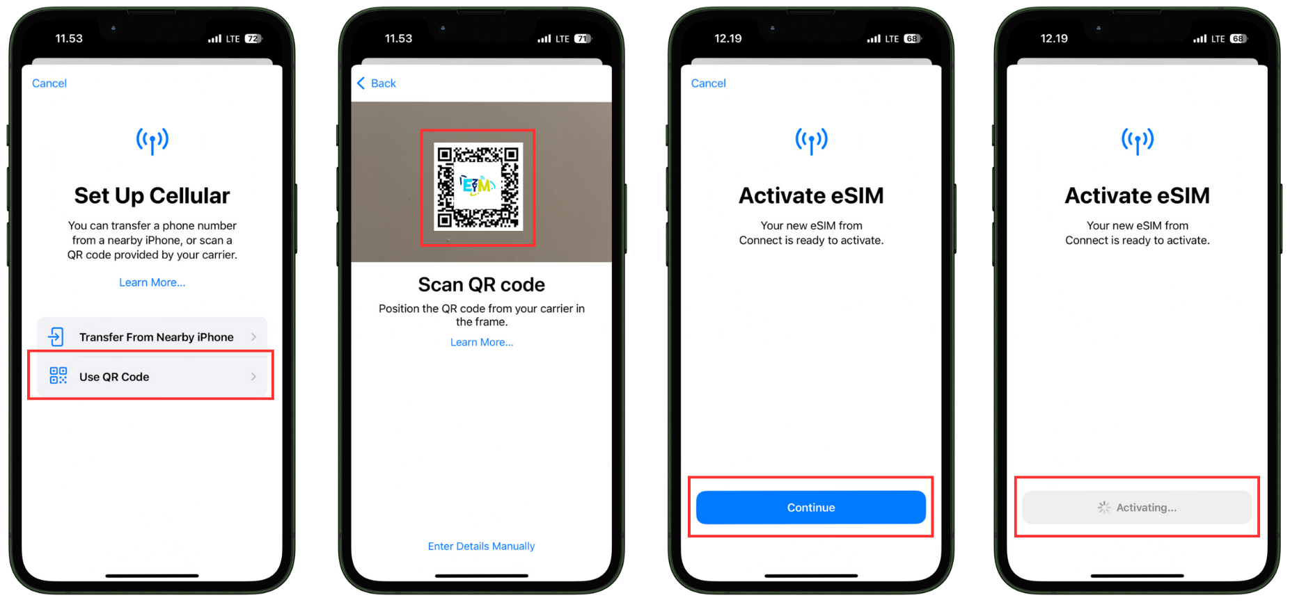 Aktivasi eSIM iPhone Pakai QR dari Perangkat Lain - eSIM Traveling Global!